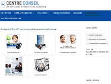 Tablet Screenshot of centreconseil.com